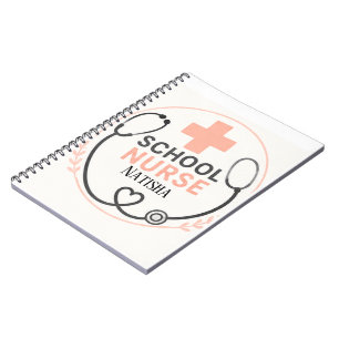Personalisiertes Schild für das Schulkrankenzimmer Notizblock