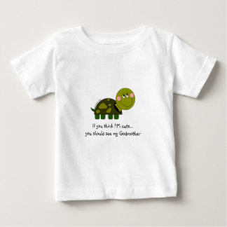 Personalisiertes Schildkröte-Säuglingst-stück Baby T-shirt