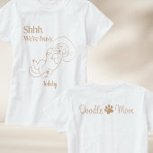 Personalisiertes Schlaf-Doodle-Mutter-Shirt mit in T-Shirt