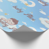 Personalisiertes Schleifpapier Geschenkpapier (Ecke)