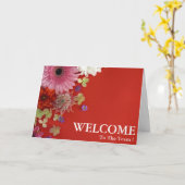 Personalisiertes schlichtes Elegant Karte (Gelbe Blume)