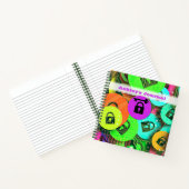Personalisiertes Schloss und Tastenjournal Notizblock (Innenseite)