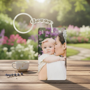 Personalisiertes Schlüsselanhänger mit Mutter und
