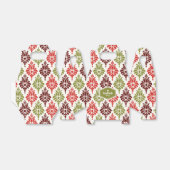 Personalisiertes Schneeflocken-Muster Geschenkschachtel (Ungefaltet)