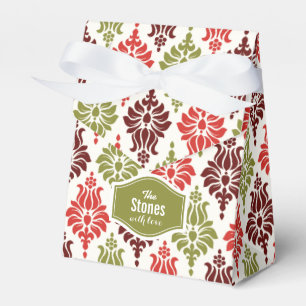 Personalisiertes Schneeflocken-Muster Geschenkschachtel