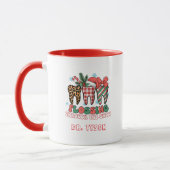 Personalisiertes Schneeflocken Tasse (Links)