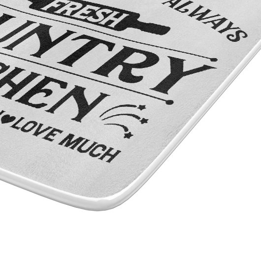 Personalisiertes Schneidboard Schneidebrett (Ecke)