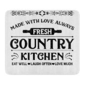 Personalisiertes Schneidboard Schneidebrett (Vorderseite)