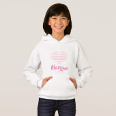 PERSONALISIERTES SCHNITT HOODIE (Vorne ganz)
