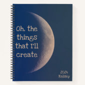 Personalisiertes Schöpfungsblatt Notizblock (Vorderseite)