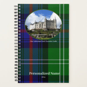 Personalisiertes schottisches Clan Sutherland Tart Planer