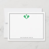 Personalisiertes Schreibgerät für Stapelbeläge Mitteilungskarte (Vorderseite)