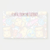 Personalisiertes Schulmaterial Post-it Klebezettel (Vorderseite)