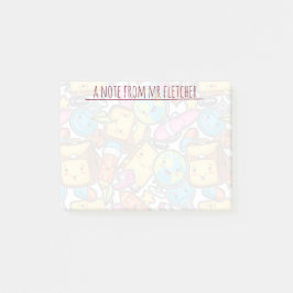 Personalisiertes Schulmaterial Post-it Klebezettel