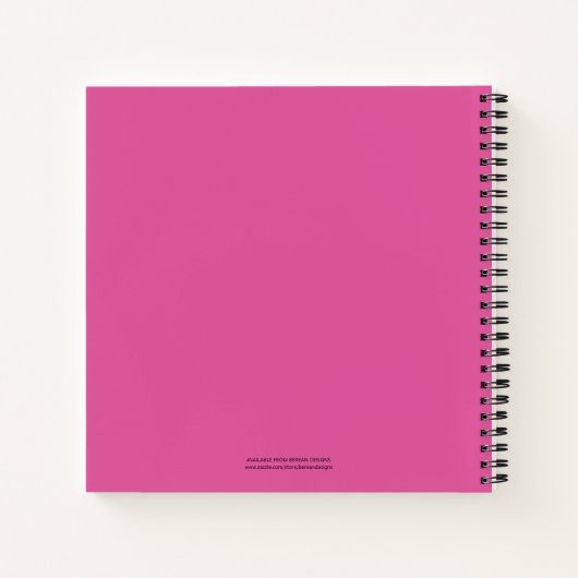 Personalisiertes Schwangerschafts-Baby-Praetjourna Notizblock (Rückseite)