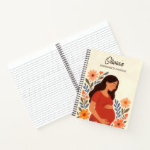 Personalisiertes Schwangerschaftstagebuch Cozy Flo