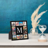 Personalisiertes Schwarz-Schwarz-FotoCollage für b Fotoplatte (InSitu)