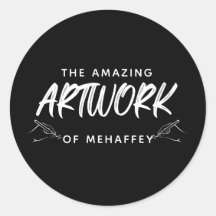 Personalisiertes Schwarz-weißes Kunstwerk