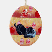 Personalisiertes schwarzes keramikornament (Rechts)