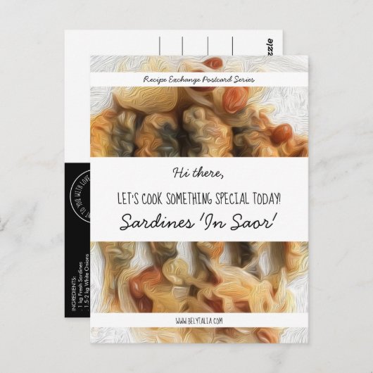 Personalisiertes Schwarzes Script Weiß Modernes Re Postkarte (Vorne/Hinten)