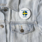 Personalisiertes Schwede küsst mich, den ich Bjork Button (Beispiel)