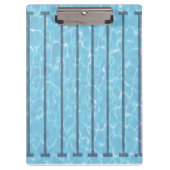 Personalisiertes Schwimmbad Klemmbrett (Vorderseite)