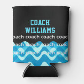 Personalisiertes Schwimmen oder Tauchlehrer Coolen Dosenkühler (Vorderseite)