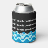 Personalisiertes Schwimmen oder Tauchlehrer Coolen Dosenkühler (Kanne Rückseite)