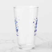 Personalisiertes Scorpio Symbol 16 oz Glas (Links)