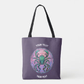 PERSONALISIERTES Scorpio ZODIAC SIGN Tasche (Rückseite)
