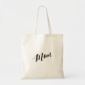 Personalisiertes Script Tote Bag - Mama Tragetasche (Vorne)