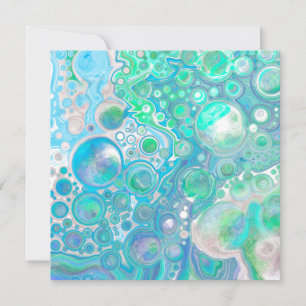 Personalisiertes Sea Glass Blau und Grün