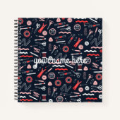 Personalisiertes Seamress-Notebook Notizblock (Vorderseite)