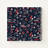 Personalisiertes Seamress-Notebook Notizblock (Rückseite)