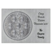 Personalisiertes Seder Schneidebrett (Vorderseite)