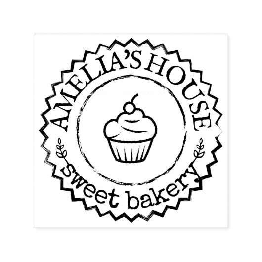 Personalisiertes, selbstgebastetes Logo Custom Zig Permastempel (Design)