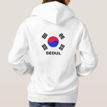 Personalisiertes "Seoul" und südkoreanische Flagge