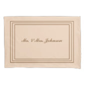 Personalisiertes Set Kissenbezug (Vorderseite-Links)