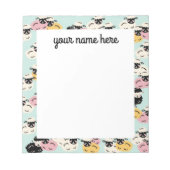 Personalisiertes Sheep Notepad Notizblock (Vorderseite)