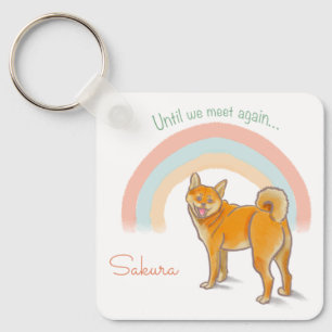 Personalisiertes Shiba Inu-Schlüsselanhänger – Nam Schlüsselanhänger