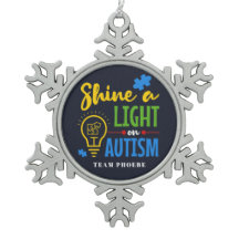 Personalisiertes Shine A Light on Autismus Matchin