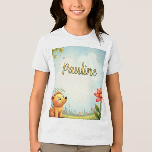 Personalisiertes Shirt für Kinder (Vorderseite)