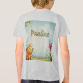 Personalisiertes Shirt für Kinder (Rückseite)