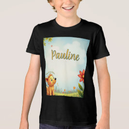 Personalisiertes Shirt in Schwarz für Kinder