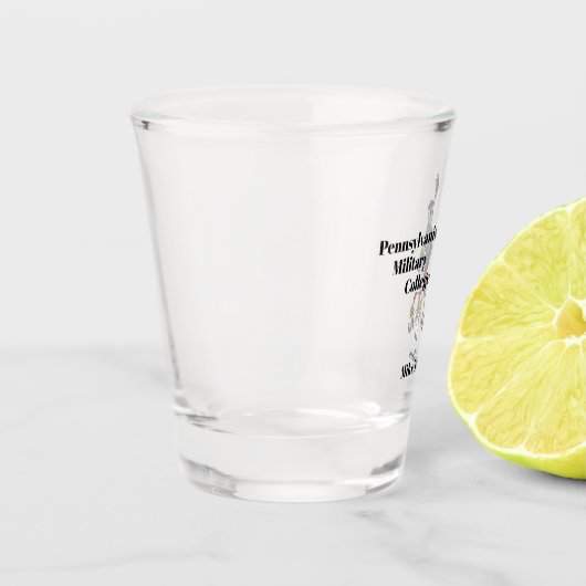 PERSONALISIERTES SHOT GLASS W/PMC PROUD CADET LOGO SCHNAPSGLAS (Links)