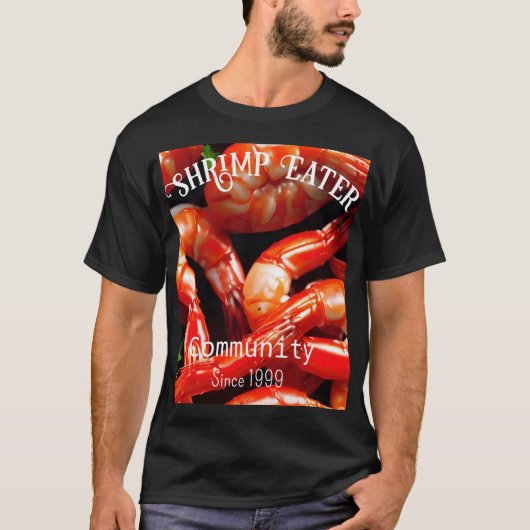 Personalisiertes Shrimp Eater Community Shirt (Vorderseite)