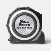 Personalisiertes Siebblechmuster Maßband (Vorderseite)