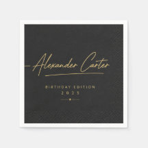 Personalisiertes Signature-Cocktail-Servietten