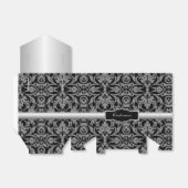 Personalisiertes Silber und schwarzer Damaskus - Z Geschenkschachtel (Ungefaltet)