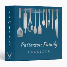 Personalisiertes Silver Family Rezept Kochbuch